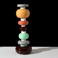 Large Ettore Sottsass Totem, 19.5H - Sold for $3,125 on 11-09-2019 (Lot 18).jpg